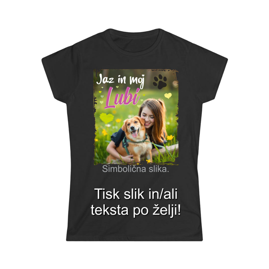 Tisk slike na Majico - Barvna Majica z Lastno Sliko