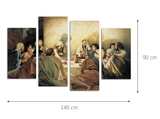 Večdelne stenske slike - SET 4 slik - širina od 100 do 200 cm