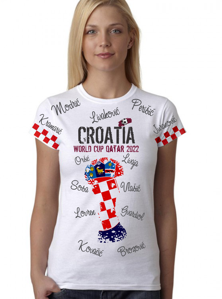 Majica Hrvaška - Croatia Qatar 2022