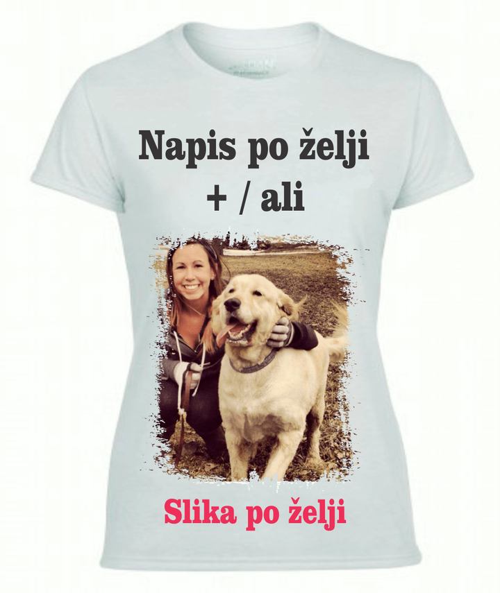 No touch print™ majica s tiskom po želji