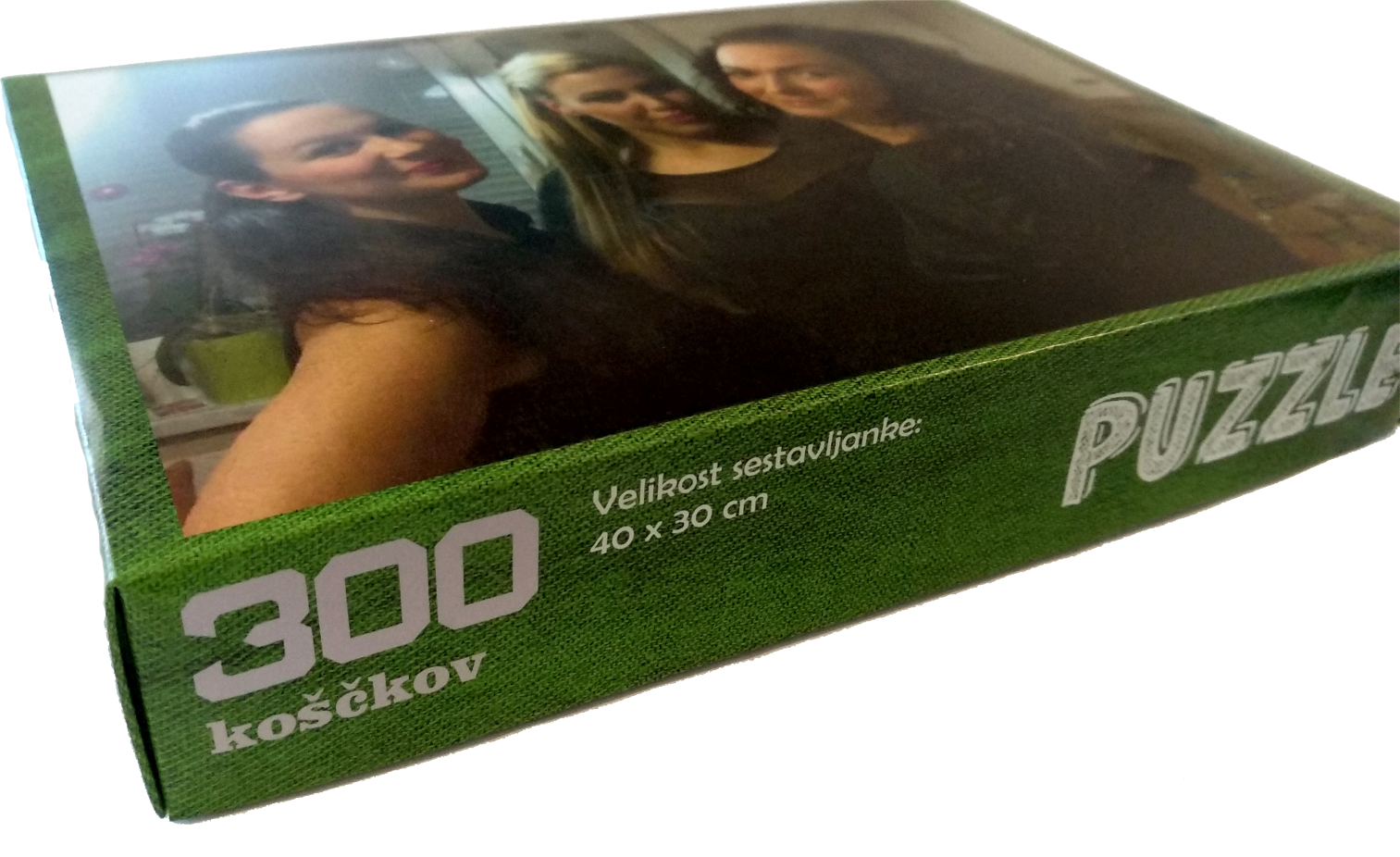 Puzzle A3 - 40x30 cm - 300 koščkov - svetleči, SLIKA PO ŽELJI