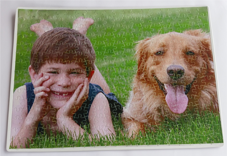 Puzzle A3 - 40x30 cm - 300 koščkov - svetleči, SLIKA PO ŽELJI