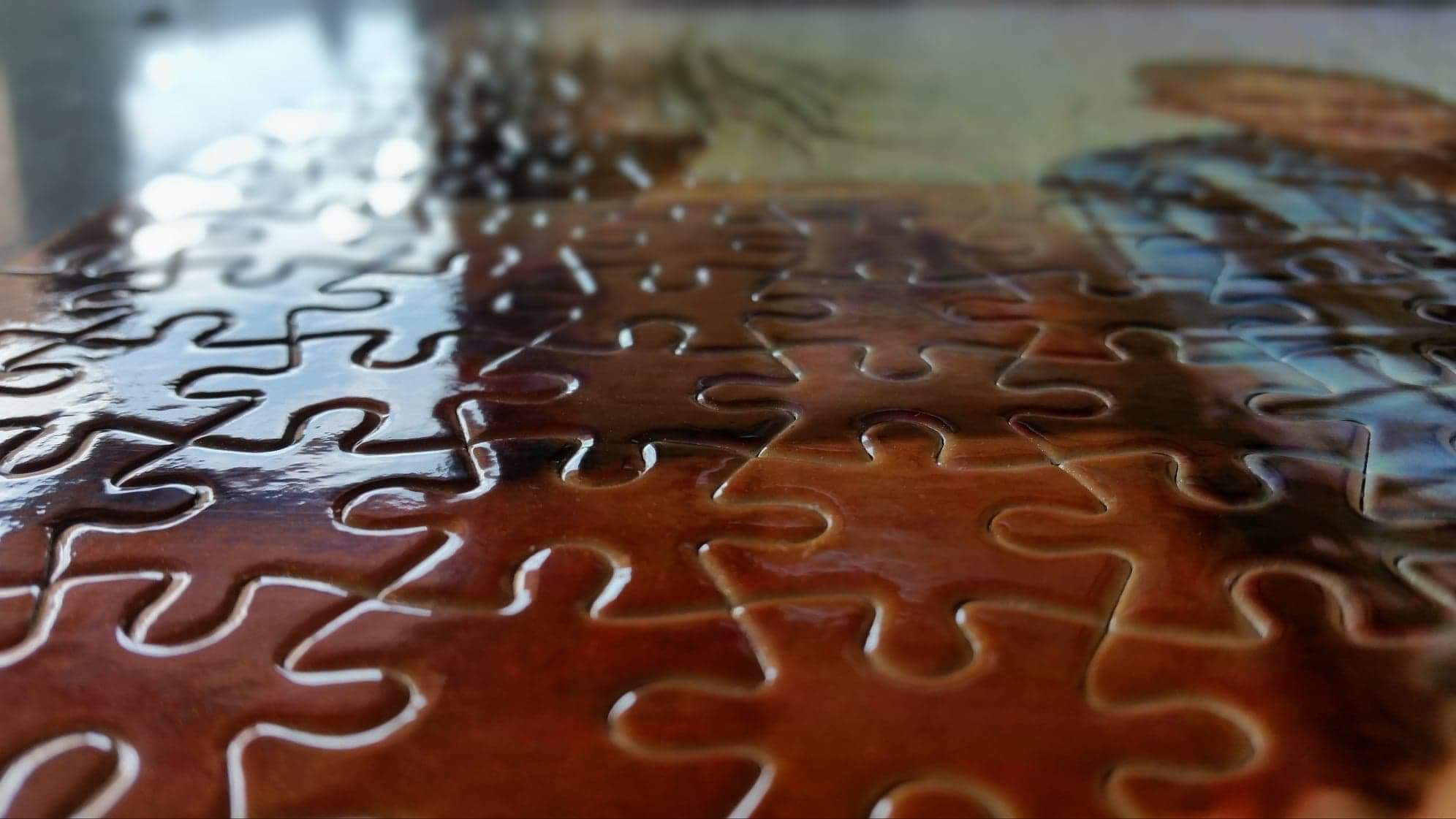 Puzzle A4 - 120 koščkov - svetleči, SLIKA PO ŽELJI